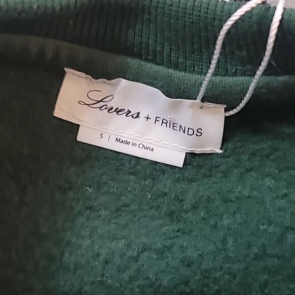 Lovers + Friends Hunter Green Oversized Long sleeve Sweater Dress. Nwt - Picture 5 of 10